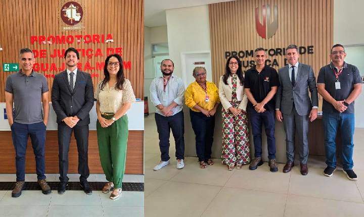 Visitas Institucionais do Procurador-Geral de Justiça em Guajará-Mirim e Nova Mamoré