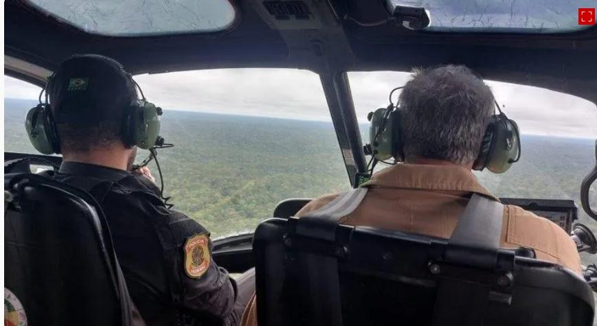 PF realiza operação contra extração de ouro em comunidades indígenas no Amazonas