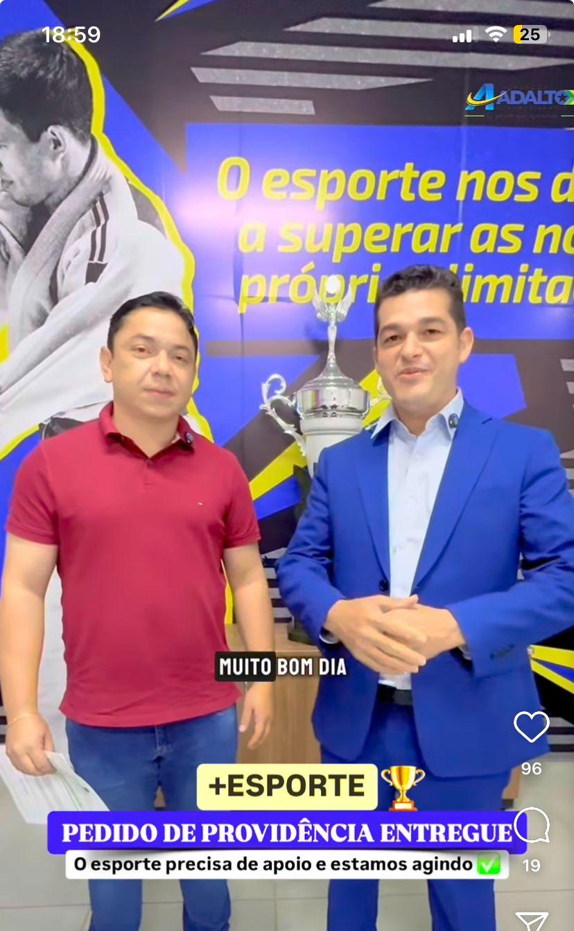 Adalto Bandeirantes Solicita Melhorias para o Esporte em Distritos de Porto Velho