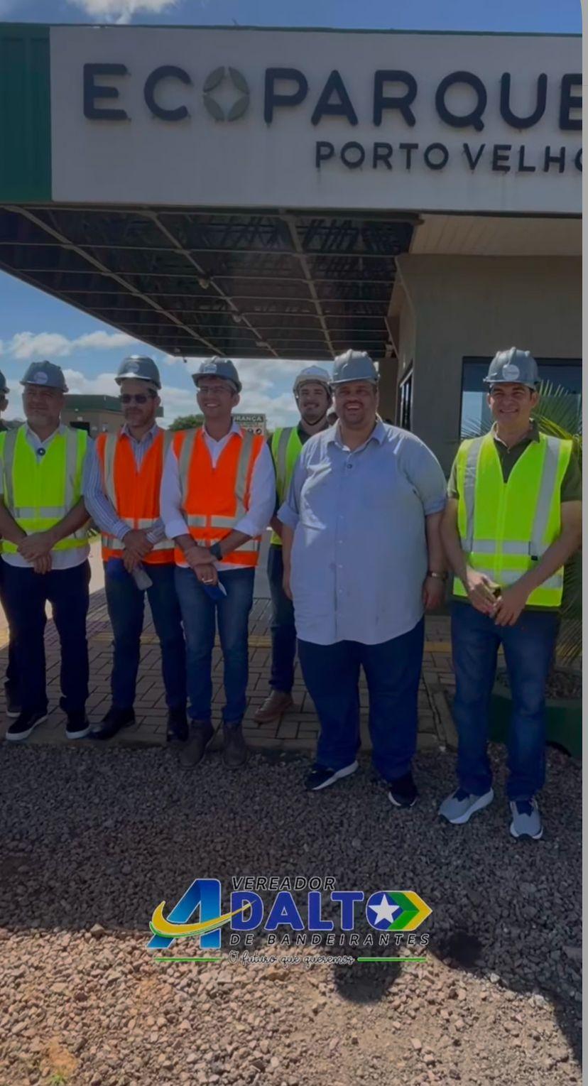 Vereador Adalto Bandeirantes acompanha de perto ações no Ecoparque Porto Velho