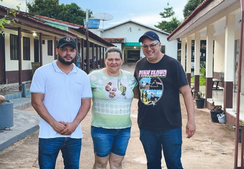 Deputado Edevaldo Neves cumpre agenda em espigão do oeste e reafirma apoio aos servidores e ao esporte local