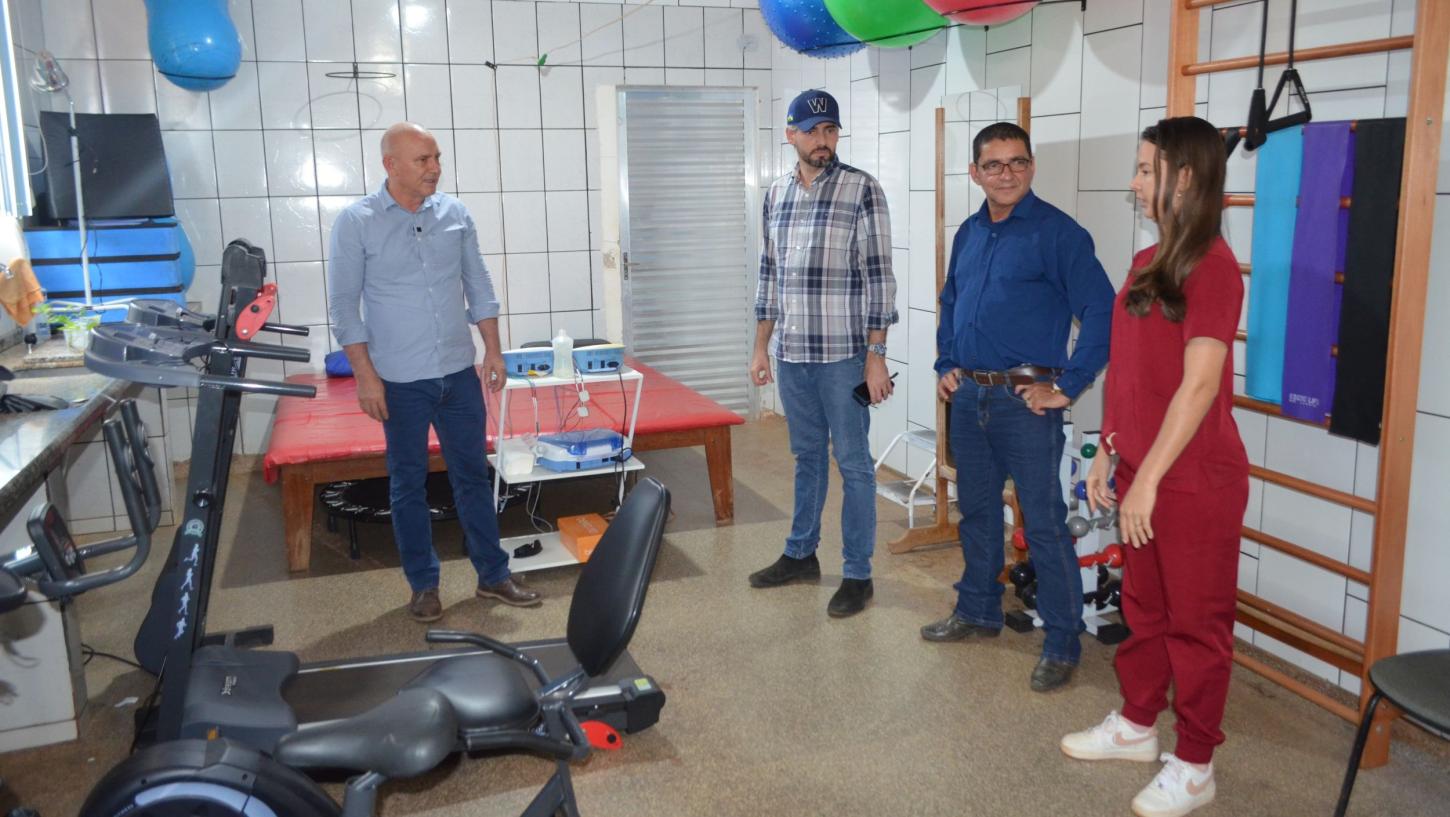 Ação de Ezequiel Neiva fortalece atendimento fisioterapêutico em Alto Alegre dos Parecis