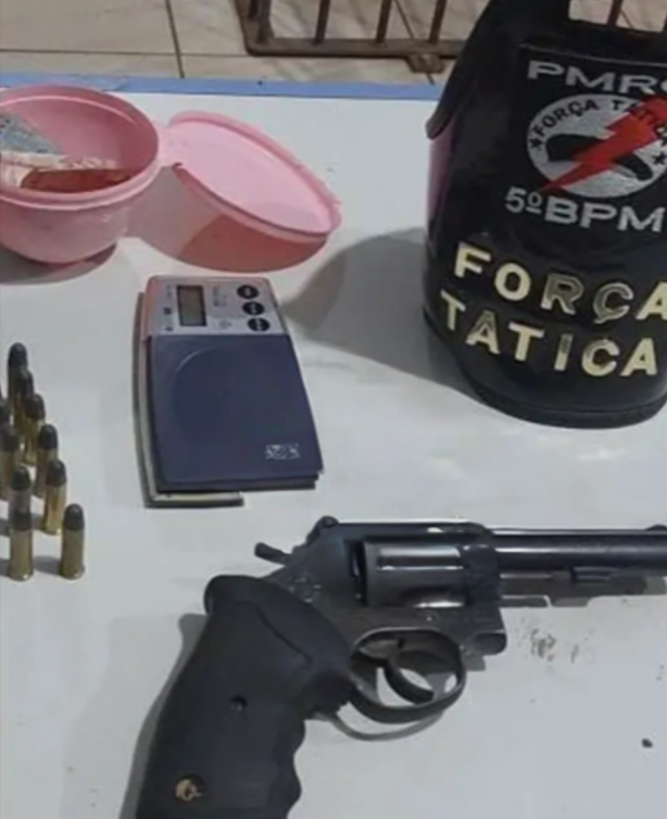 Força Tática prende casal armado durante patrulhamento em área de facções na zona leste de Porto Velho