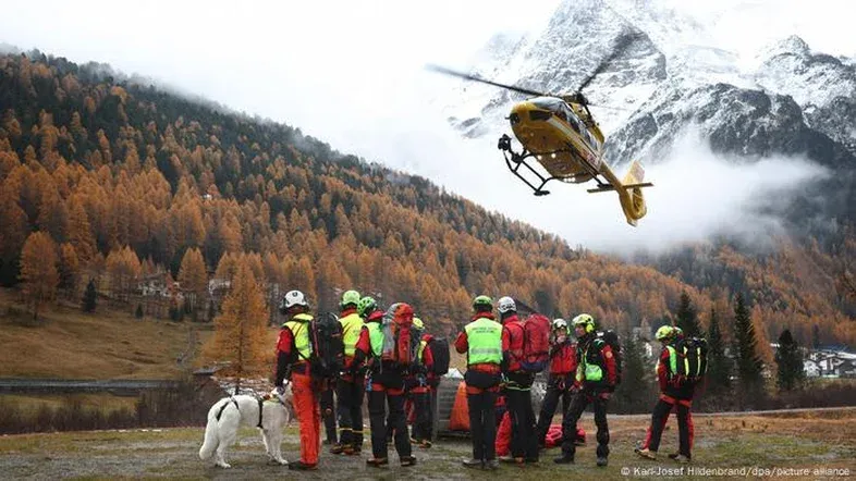 Cinco turistas alemães morrem em avalanche no Tirol do Sul, na Itália