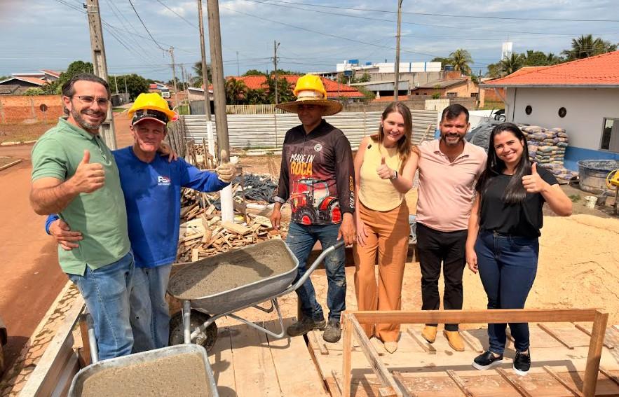 Deputada Lebrinha verifica execução da ampliação do Hospital Regional em São Francisco