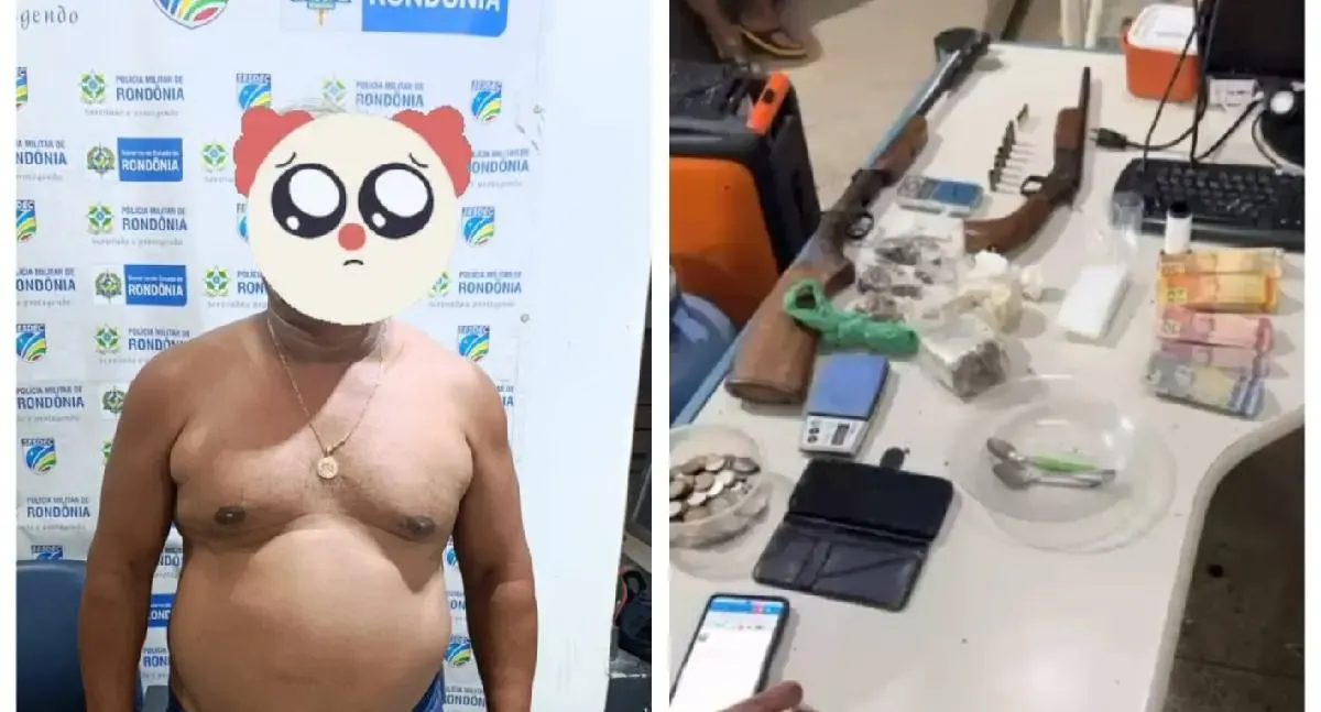 Força Tática apreende drogas, armas e moto roubada durante operação em Alto Paraíso