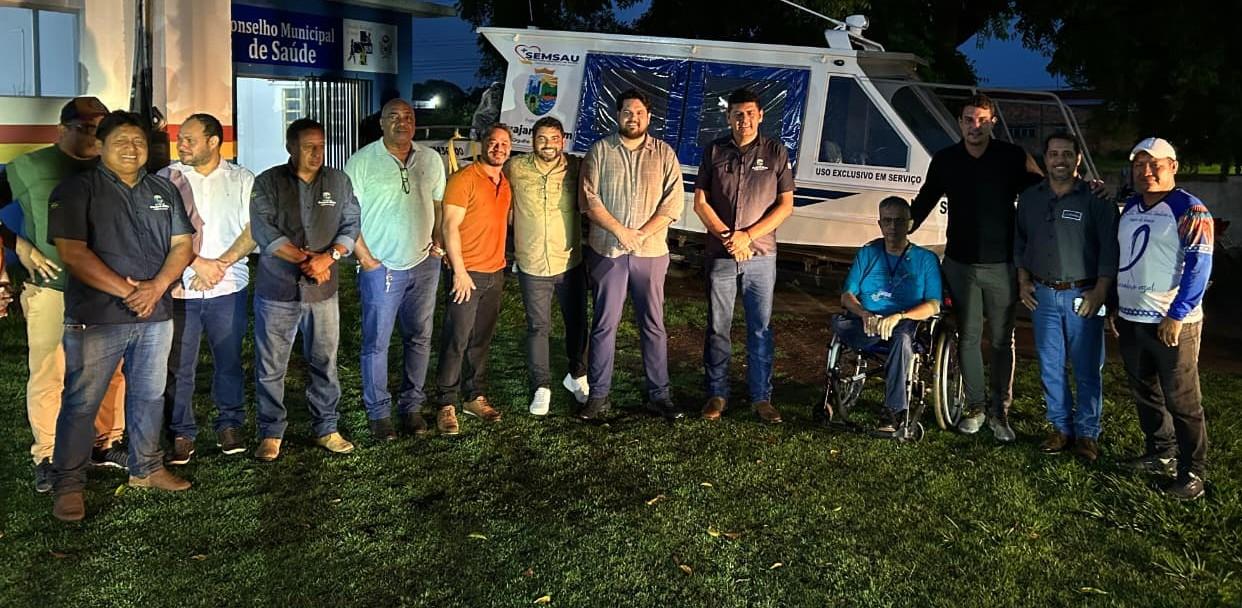 Jean Oliveira viabiliza transporte fluvial ao Conselho de Saúde de Guajará-Mirim