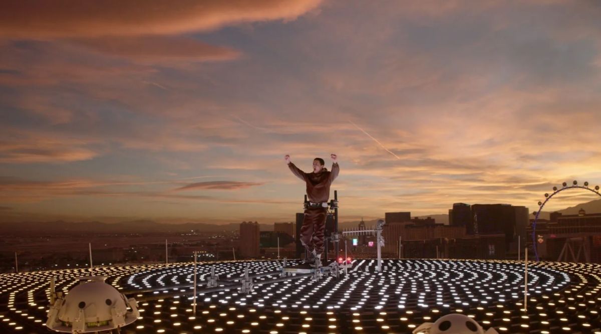 Timothée Chalamet divulga “Marty Supreme” na Sphere de Las Vegas