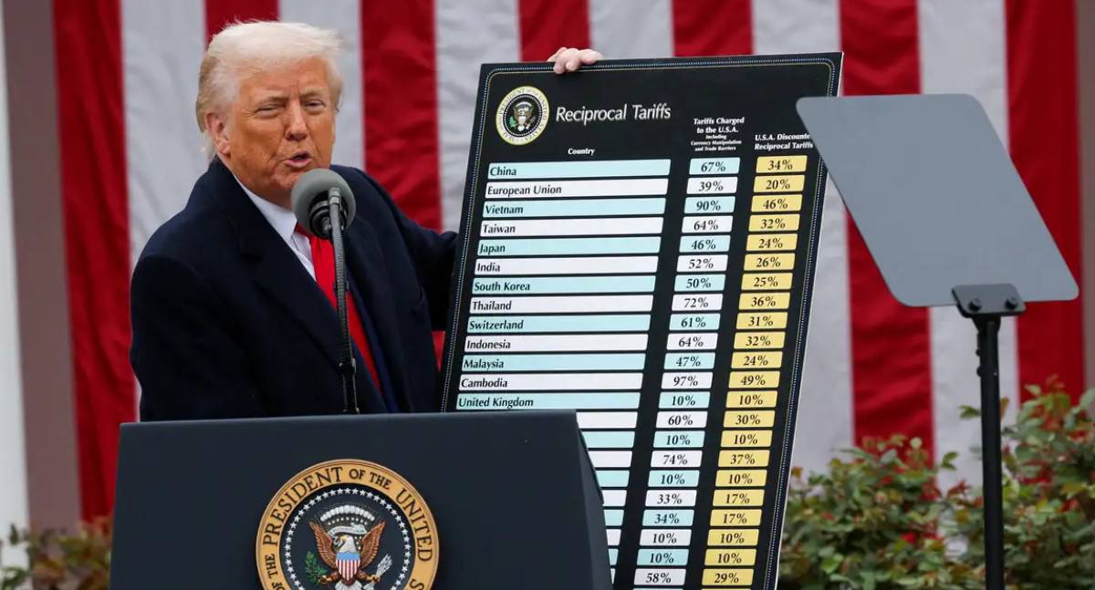 Novas tarifas dos EUA entram em vigor com taxa de 10% nesta terça-feira