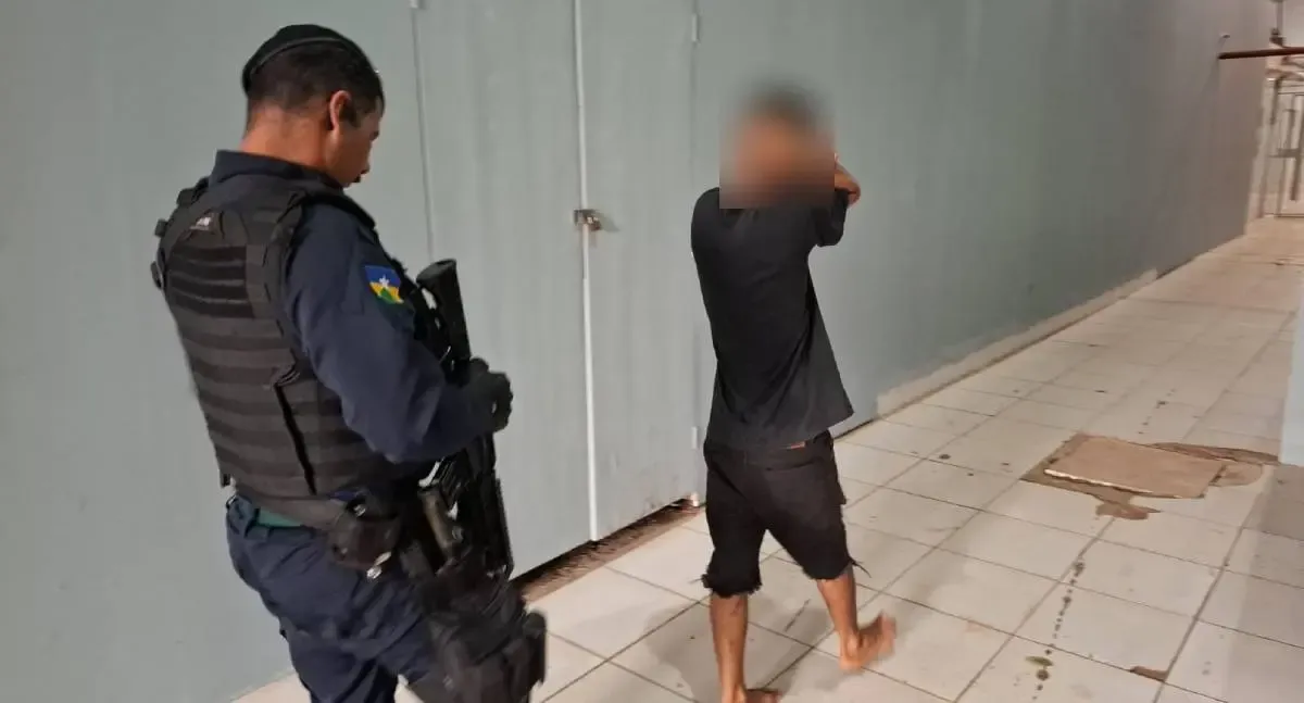 Policial do Batalhão de Choque prende suspeito após roubo em Porto Velho
