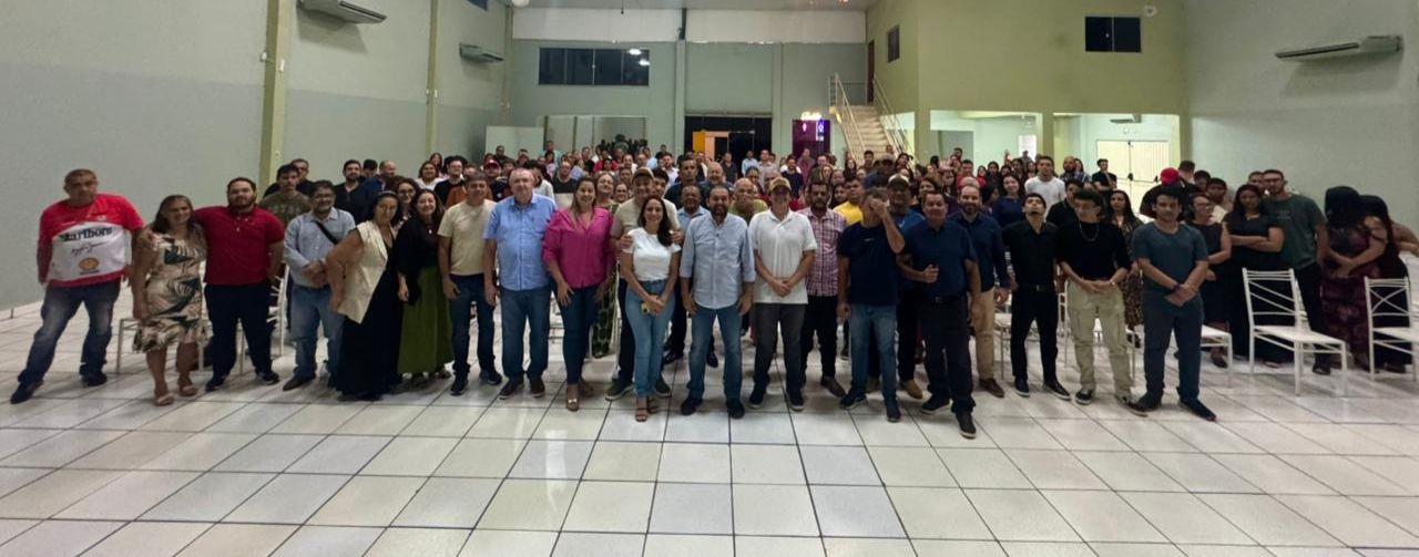 Laerte Gomes se reúne com lideranças de Porto Velho e reforça compromisso com o trabalho no estado