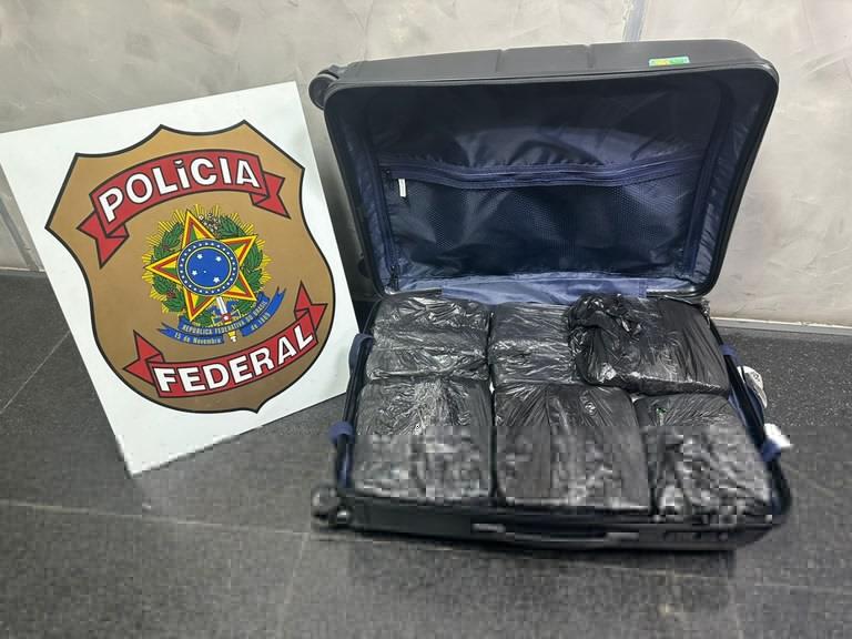PF prende homem no Aeroporto de Manaus