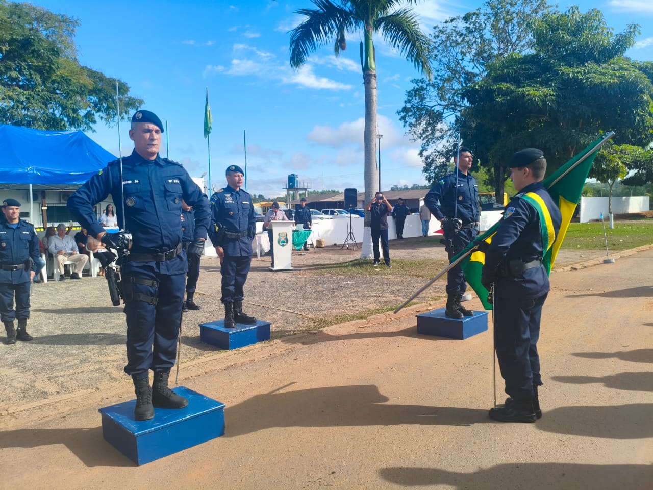 10º BPM – SOLENIDADE DE TROCA DE COMANDO DA 2ª COMPANHIA DE POLICIAMENTO EM ALTA FLORESTA D’OESTE/RO
