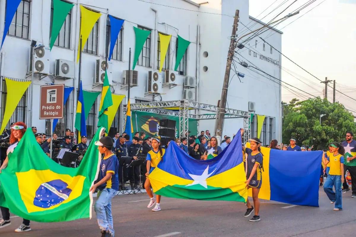 Desfile cívico em Porto Velho reunirá escolas municipais para celebrar a Independência do Brasil