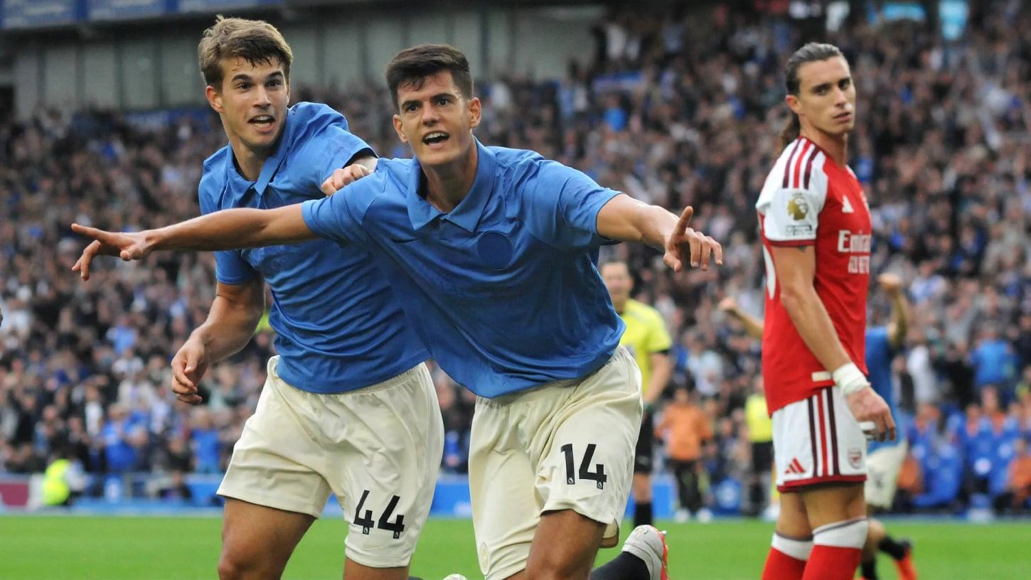 A derrota do Arsenal para o Brighton: Arteta enfrenta desafios antes da Data Fifa