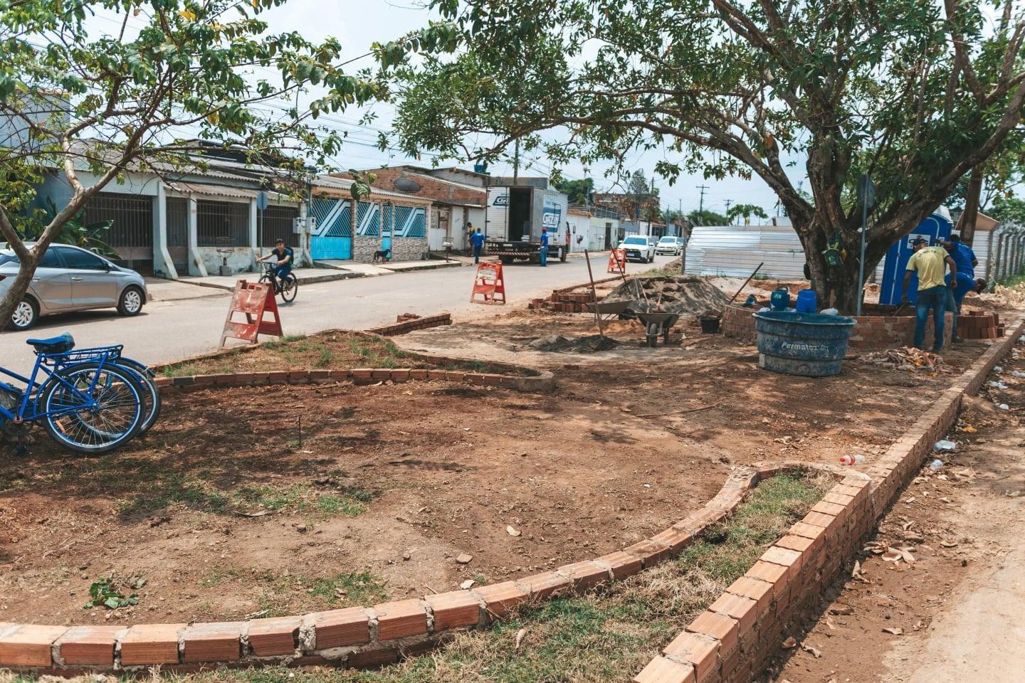 Bairro Cohab recebe seu quarto jardim de chuva em Porto Velho