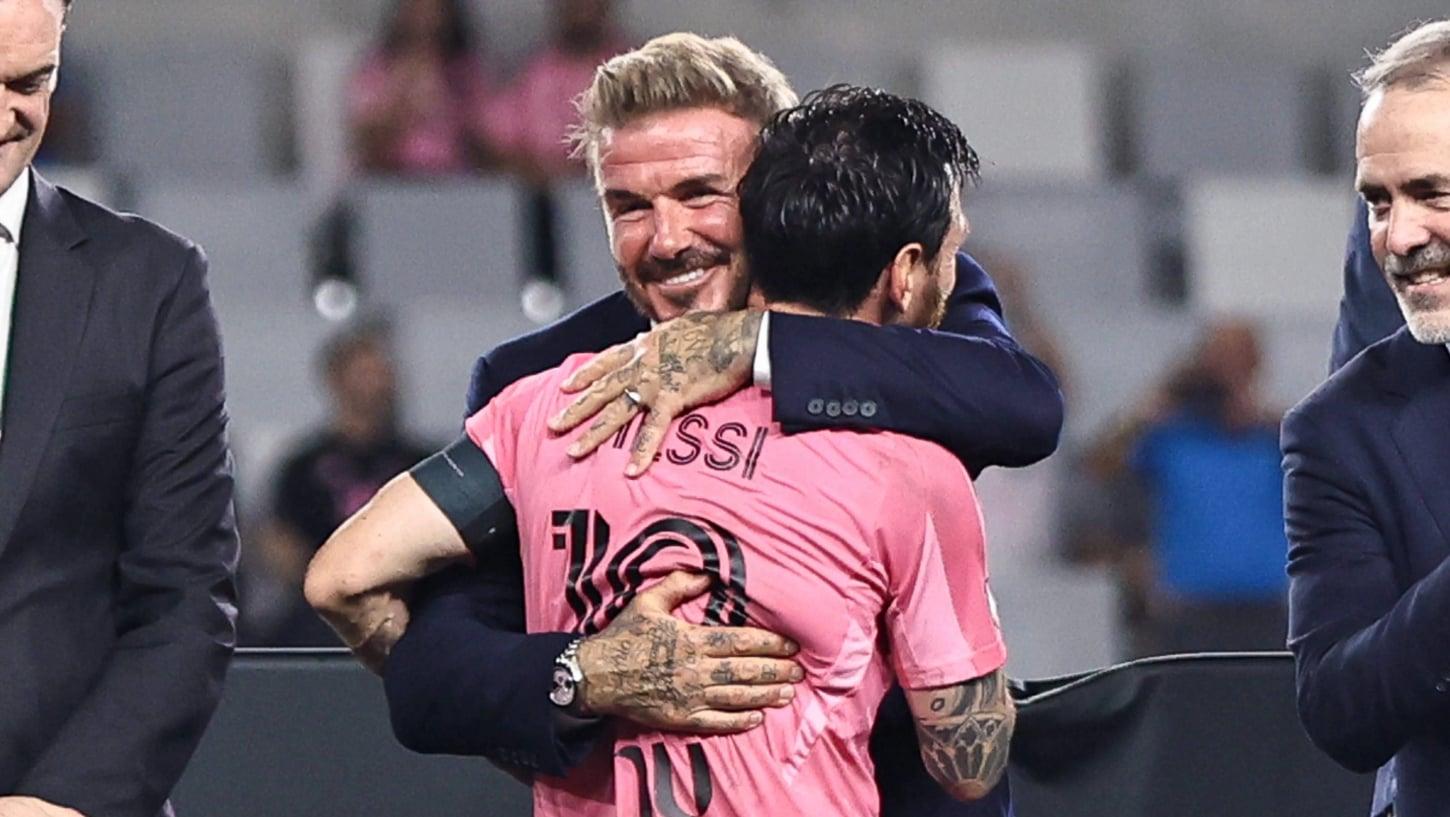 Beckham afirma: 'Messi é o candidato ideal à Bola de Ouro, ninguém faz o que ele faz nessa idade'