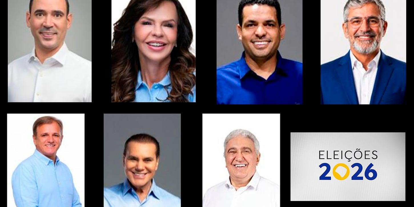 Candidatos ao governo do Tocantins para as eleições deste ano