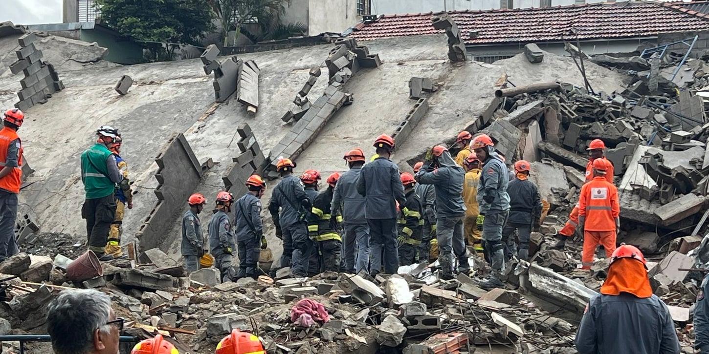 Colapso de obra em andamento resulta em duas fatalidades em São Paulo