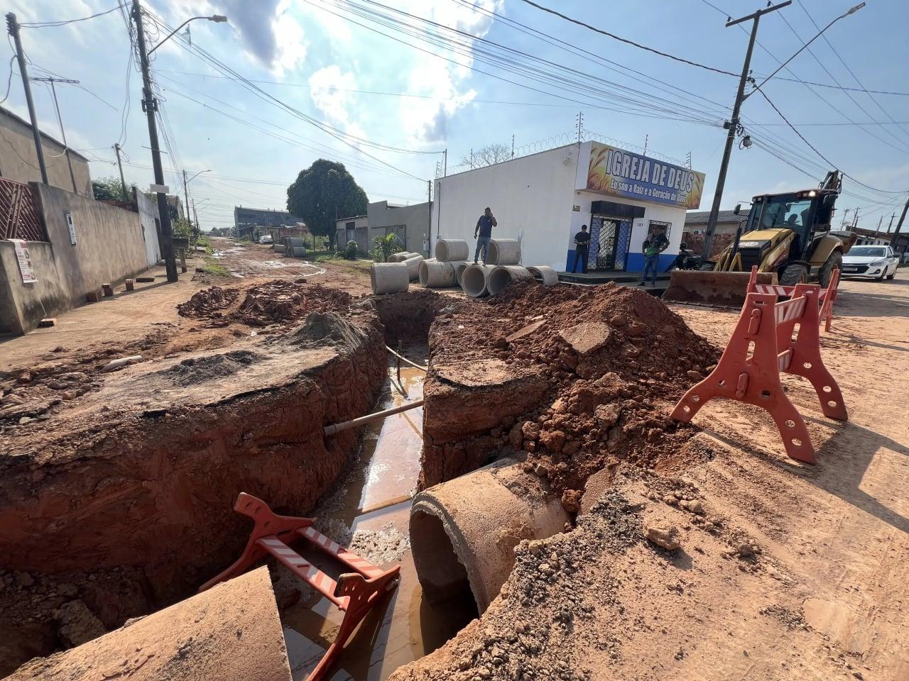 Drenagem na Cidade do Lobo: Alagamentos são combatidos e a vida dos moradores se transforma