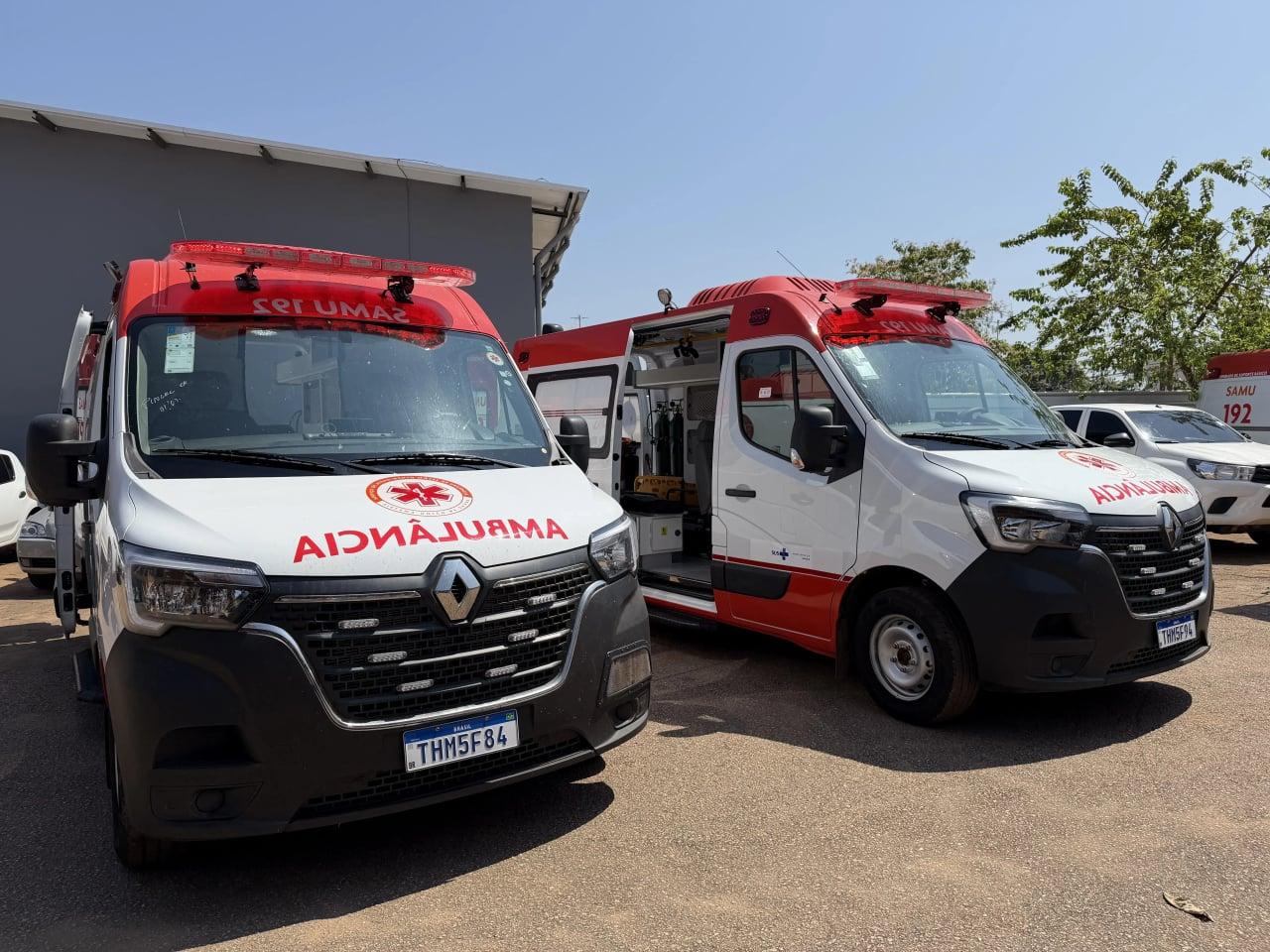 Estrutura do SAMU em Porto Velho é ampliada com novas ambulâncias