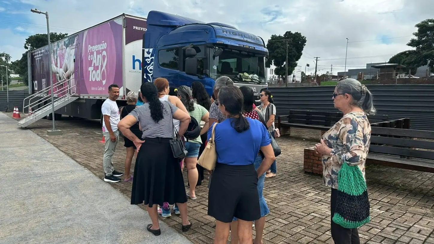 Hospital do Amor disponibiliza mamografias gratuitas na USF Osvaldo Piana
