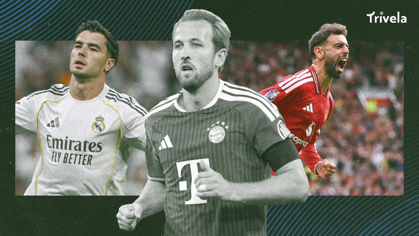 Jogadores em fim de contrato: Kane, Bruno Fernandes e outros que poderão negociar em junho de 2027