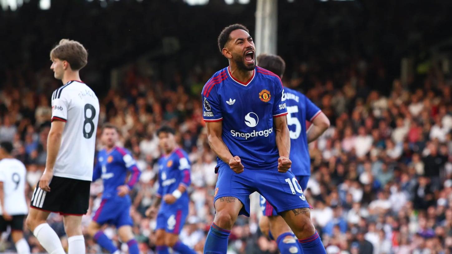 Matheus Cunha salva Manchester United de derrota no empate contra o Fulham