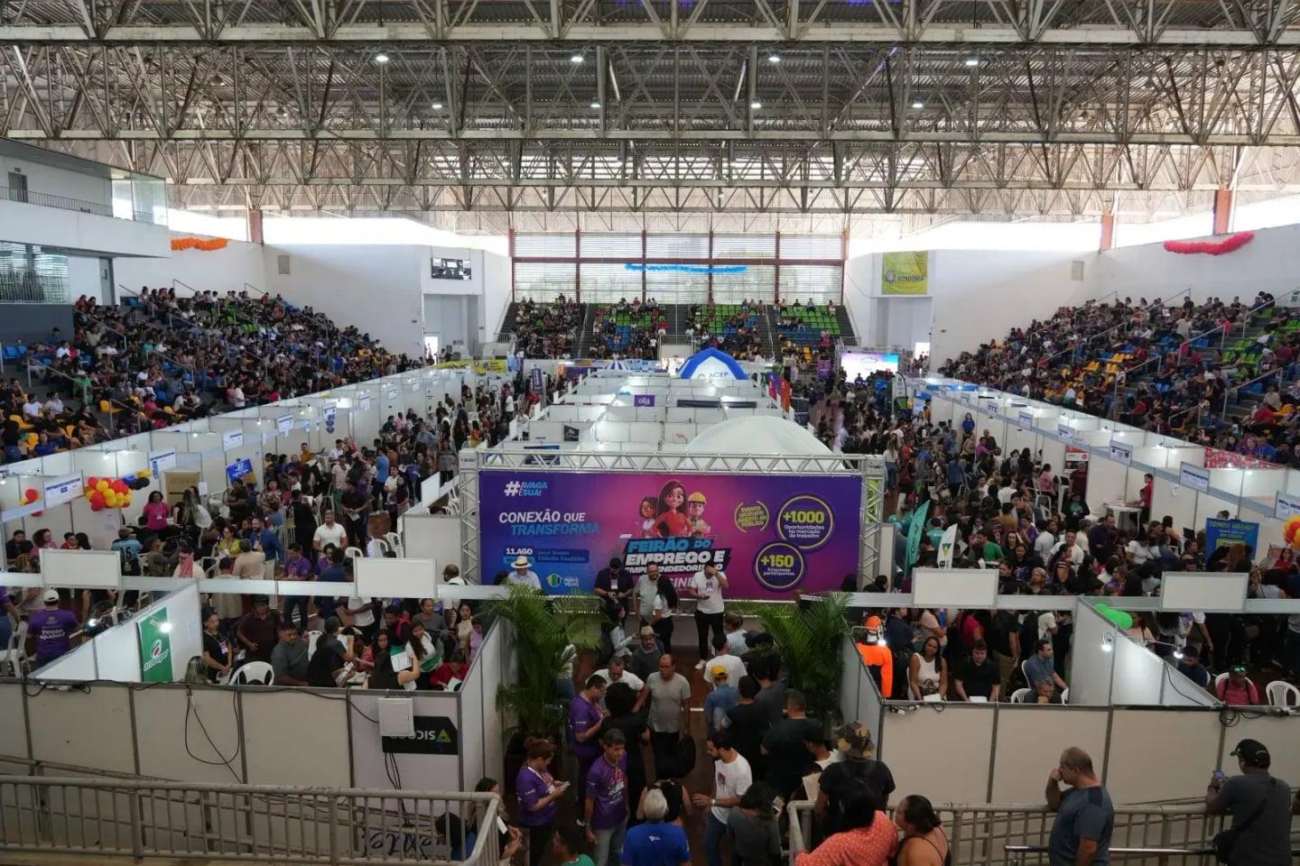 Neste sábado (26), Porto Velho recebe Feirão do Emprego com mais de mil oportunidades