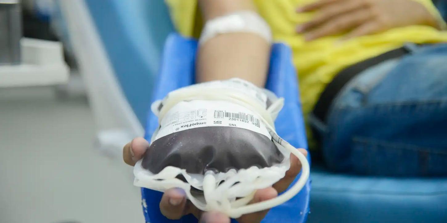Novo regulamento permite doação de sangue por pessoas acima de 70 anos