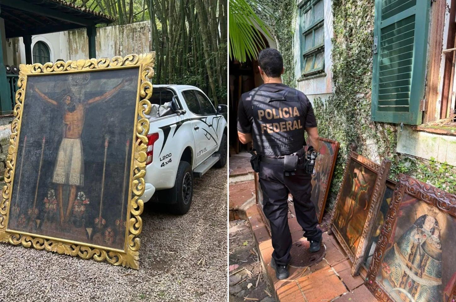 Obra de arte peruana é apreendida no Rio em operação da PF sem autorização prévia