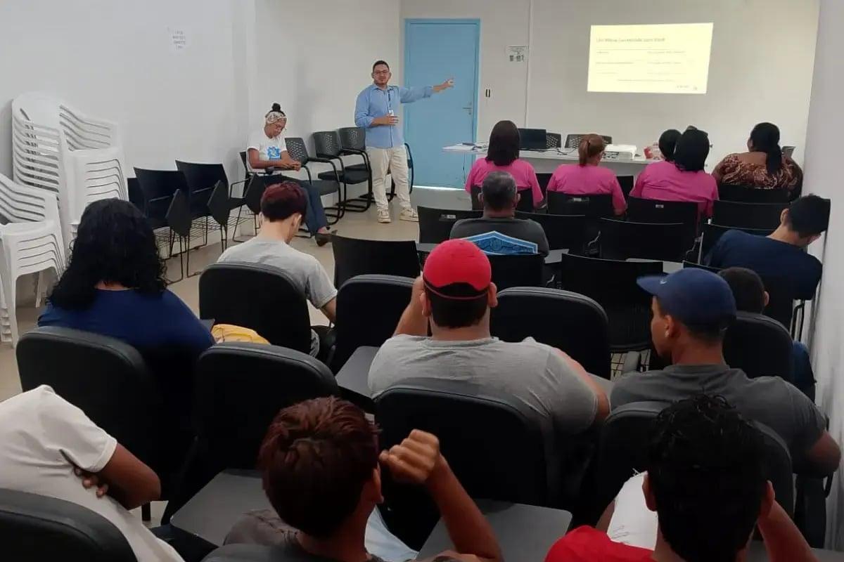 Palestra e oficina promovem autoconhecimento e novas perspectivas para socioeducandos