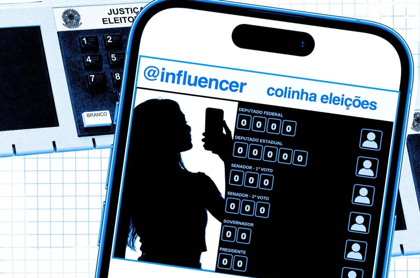 Regras do TSE sobre a divulgação de intenções de voto por influenciadores