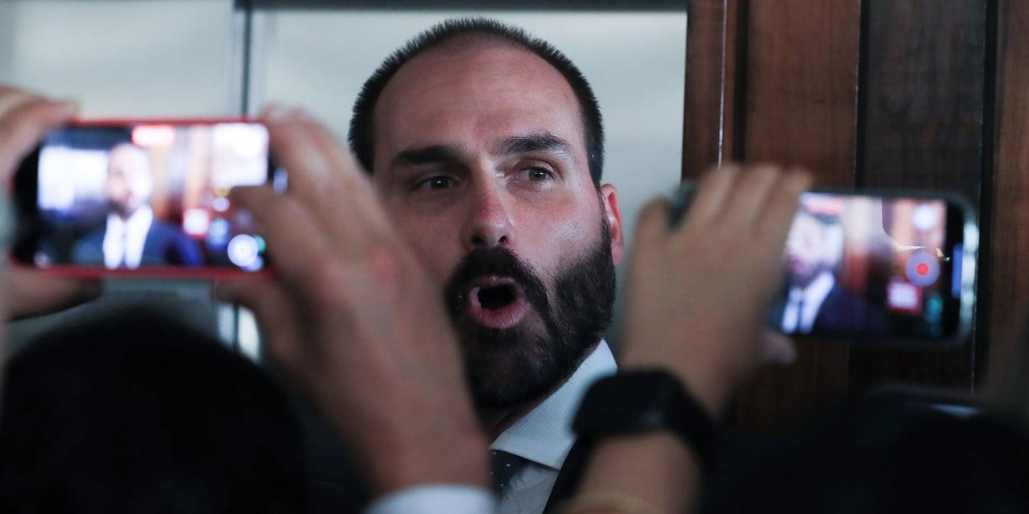 Eduardo Bolsonaro figura em lista de pena a ser cumprida