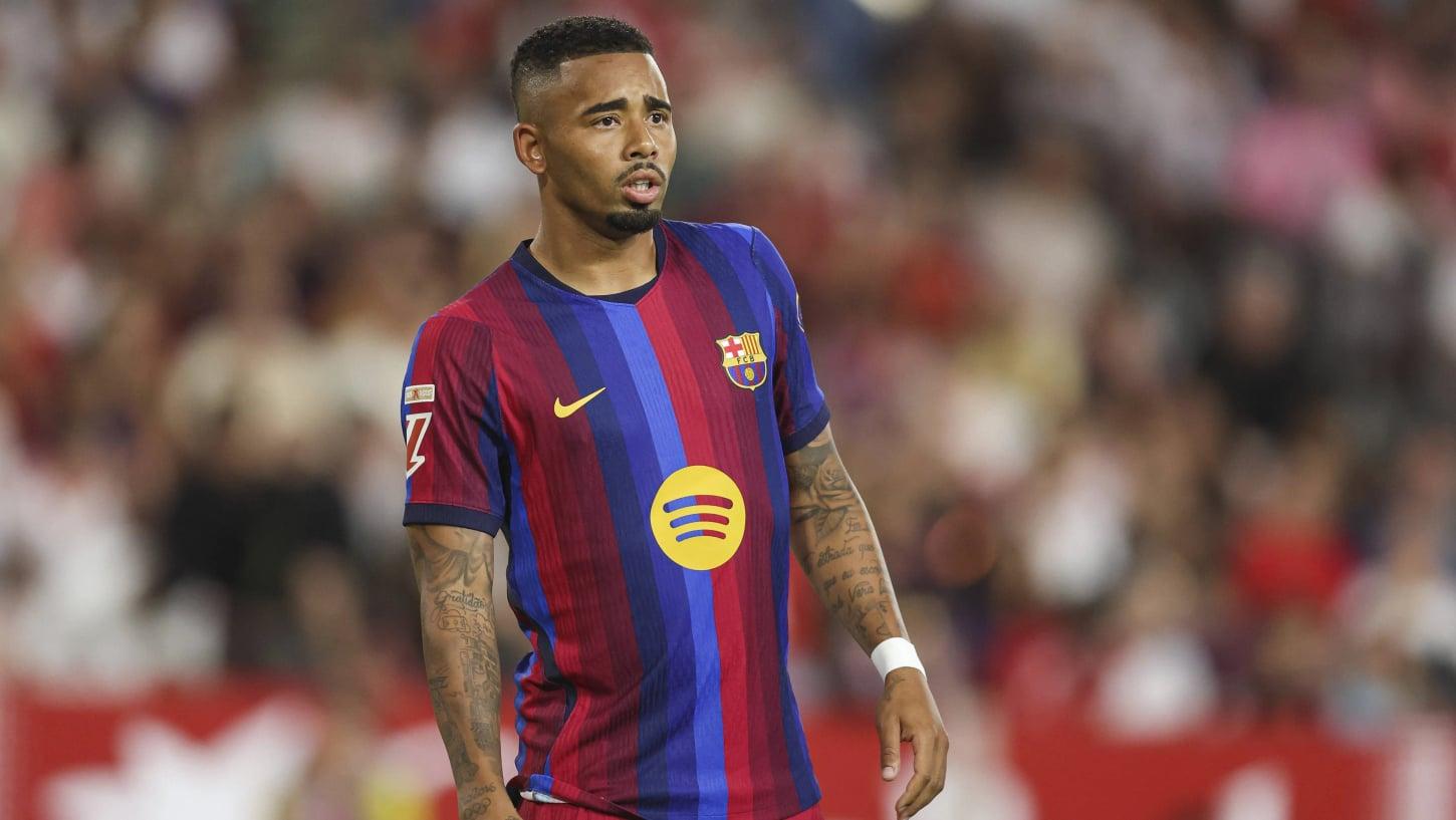 Hansi Flick planeja Gabriel Jesus como novo atacante do Barcelona