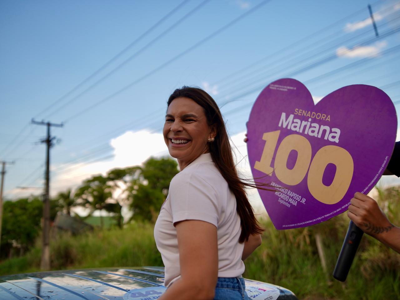 Mariana Carvalho transforma reta final da campanha em prestação de contas nas ruas