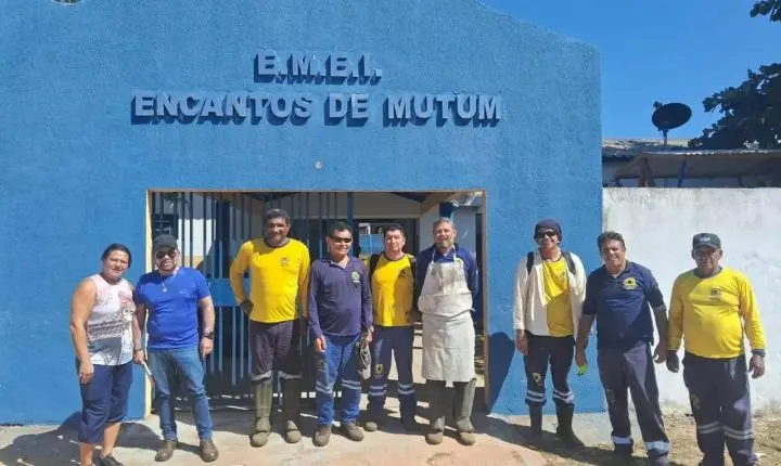 Avanço na normalização do abastecimento de água em escolas de Nova Mutum após troca de bomba