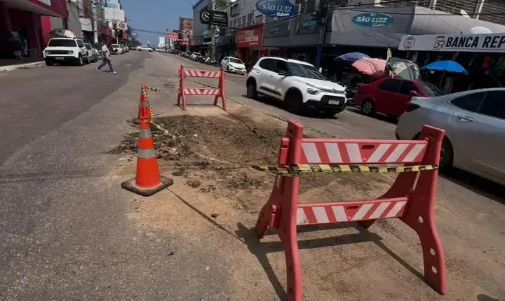 Drenagem da Avenida 7 de Setembro passa por recuperação para melhorar o escoamento
