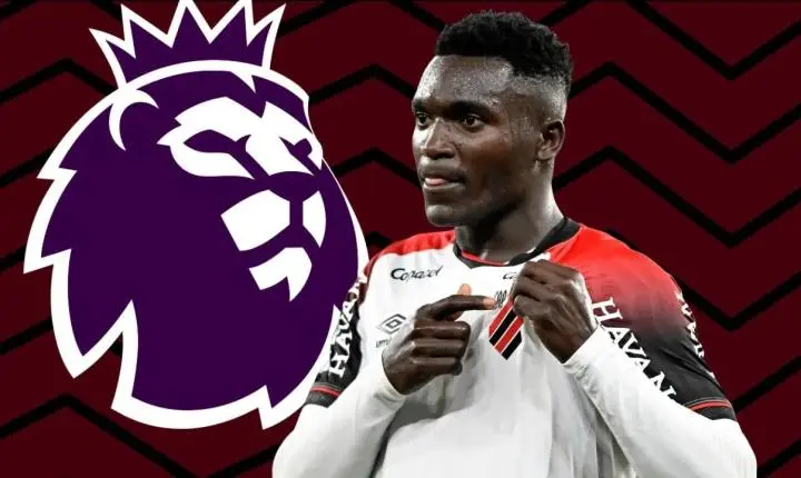 Viveros, o artilheiro do Brasileirão, atrai atenção de clubes da Premier League